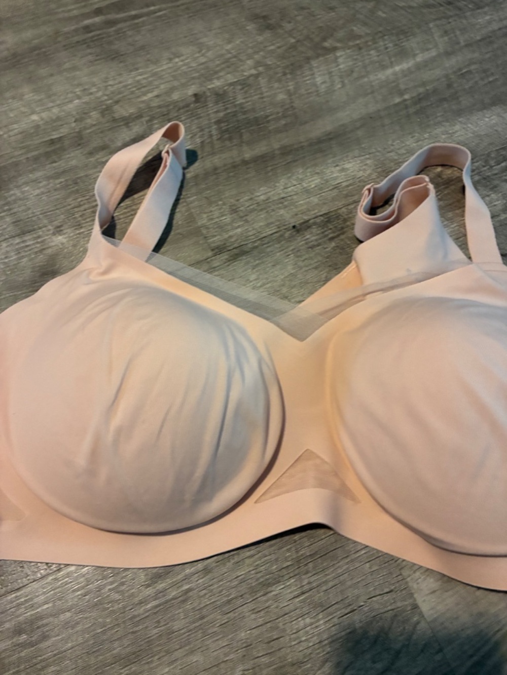 Women’s Honeylove LiftWear Crossover Bra Blush New SZ 1X NWT - Picture 3 of 6